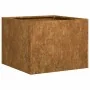 Jardinera oxidada acero corten 40x40x30 cm de , Maceteros y jardineras - Ref: Foro24-860800, Precio: 39,87 €, Descuento: %