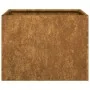 Jardinera oxidada acero corten 40x40x30 cm de , Maceteros y jardineras - Ref: Foro24-860800, Precio: 39,87 €, Descuento: %