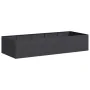 Jardinera de acero laminado en frío negro 200x80x40 cm von , Töpfe und Pflanzgefäße - Ref: Foro24-860752, Preis: 107,85 €, Ra...