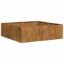 Jardinera oxidada acero corten 100x100x30 cm von , Töpfe und Pflanzgefäße - Ref: Foro24-860814, Preis: 83,20 €, Rabatt: %