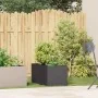 Jardinera de acero laminado en frío negro 40x80x40 cm by , Pots and planters - Ref: Foro24-860731, Price: 66,03 €, Discount: %