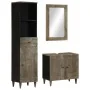 Conjunto de muebles de baño 3 piezas madera maciza de mango by , Bathroom furniture - Ref: Foro24-3310019, Price: 315,07 €, D...