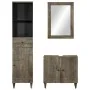 Conjunto de muebles de baño 3 piezas madera maciza de mango by , Bathroom furniture - Ref: Foro24-3310019, Price: 315,07 €, D...
