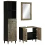 Conjunto de muebles de baño 3 piezas madera maciza de mango by , Bathroom furniture - Ref: Foro24-3310019, Price: 315,07 €, D...