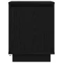 Mesilla de noche con luces LED negra 38x34x50 cm by , Nightstands - Ref: Foro24-861285, Price: 61,04 €, Discount: %