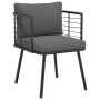 Sillones de jardín con cojines 2 uds ratán sintético negro von , Gartenstühle - Ref: Foro24-3328656, Preis: 216,17 €, Rabatt: %