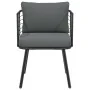 Sillones de jardín con cojines 2 uds ratán sintético negro von , Gartenstühle - Ref: Foro24-3328656, Preis: 216,17 €, Rabatt: %