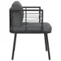 Sillones de jardín con cojines 2 uds ratán sintético negro von , Gartenstühle - Ref: Foro24-3328656, Preis: 216,17 €, Rabatt: %