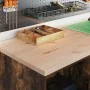 Armarios 2 uds para garaje madera ingeniería roble ahumado by , Armarios industriales - Ref: Foro24-3328282, Price: 97,48 €, ...