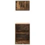 Armarios 2 uds para garaje madera ingeniería roble ahumado by , Armarios industriales - Ref: Foro24-3328282, Price: 97,48 €, ...