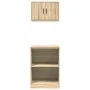 Armarios 2 uds para garaje madera de ingeniería roble sonoma de , Armarios industriales - Ref: Foro24-3328280, Precio: 99,30 ...