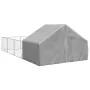 Caseta perros exterior con corral 7x3x1,9 m acero galvanizado by , Dog kennels - Ref: Foro24-3329244, Price: 273,05 €, Discou...