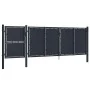 Puerta de jardín metal gris antracita 4x1,75 m von , Gartentore - Ref: Foro24-144549, Preis: 730,02 €, Rabatt: %