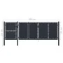 Puerta de jardín metal gris antracita 4x1,75 m von , Gartentore - Ref: Foro24-144549, Preis: 730,02 €, Rabatt: %
