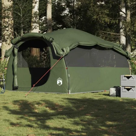 Tienda campaña familiar túnel 6 personas impermeable verde by , tents - Ref: Foro24-4009575, Price: 185,76 €, Discount: %