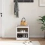 Banco de recibidor SANDNES madera maciza pino blanco 45x40x50cm by , Benches for halls and storage - Ref: Foro24-4010444, Pri...