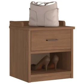 Banco de recibidor SANDNES madera maciza de pino 45x40x50 cm by , Benches for halls and storage - Ref: Foro24-4010446, Price:...