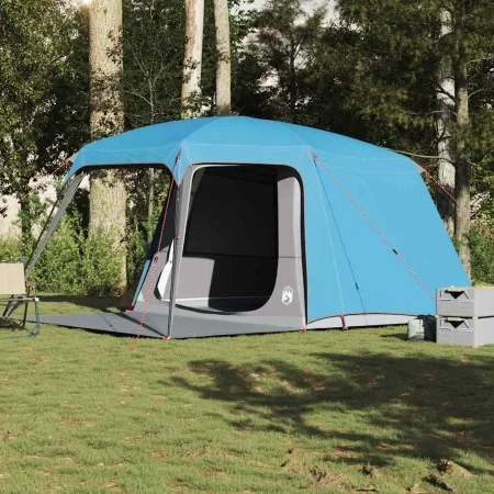 Tienda de campaña iglú on porche 5 personas impermeable azul by , tents - Ref: Foro24-4009582, Price: 234,04 €, Discount: %