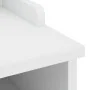 Banco de recibidor SANDNES madera maciza pino blanco 87x40x50cm de , Bancos para recibidores y almacenamiento - Ref: Foro24-4...