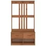 Perchero de entrada SANDENS madera maciza de pino 87x40x159,5cm by , Benches for halls and storage - Ref: Foro24-4010490, Pri...