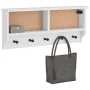 Perchero de pared SANDNES madera maciza pino blanco 87x12x35 cm by , Hat and coat racks - Ref: Foro24-4010471, Price: 42,83 €...