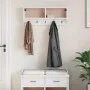 Perchero de pared SANDNES madera maciza pino blanco 87x12x35 cm by , Hat and coat racks - Ref: Foro24-4010471, Price: 42,83 €...
