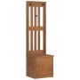 Perchero de entrada SANDENS 45x40x159,5cm madera maciza de pino by , Benches for halls and storage - Ref: Foro24-4010484, Pri...