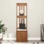 Perchero de entrada SANDENS 45x40x159,5cm madera maciza de pino by , Benches for halls and storage - Ref: Foro24-4010484, Pri...