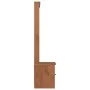 Perchero de entrada SANDENS 45x40x159,5cm madera maciza de pino by , Benches for halls and storage - Ref: Foro24-4010484, Pri...
