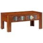 Mesa de centro de madera maciza de acacia 90x50x40 cm de , Mesas de centro - Ref: Foro24-4016486, Precio: 160,03 €, Descuento: %