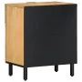 Mesita de noche madera maciza de mango 50x33x60 cm marrón de , Mesitas de noche - Ref: Foro24-4017731, Precio: 89,95 €, Descu...