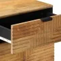 Mesita de noche madera maciza de mango 50x33x60 cm marrón de , Mesitas de noche - Ref: Foro24-4017731, Precio: 89,95 €, Descu...