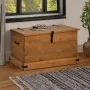 Baúl de almacenamiento HALDEN de madera maciza 91x48x47 cm by , Storage trunks - Ref: Foro24-4018401, Price: 161,38 €, Discou...