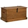 Baúl de almacenamiento HALDEN de madera maciza 91x48x47 cm by , Storage trunks - Ref: Foro24-4018401, Price: 161,38 €, Discou...
