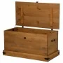 Baúl de almacenamiento HALDEN de madera maciza 91x48x47 cm by , Storage trunks - Ref: Foro24-4018401, Price: 161,38 €, Discou...