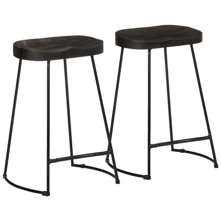 Taburetes de barra 45x40x62 cm madera maciza de mango von , Küchenhocker - Ref: Foro24-4013528, Preis: 111,45 €, Rabatt: %