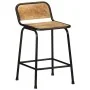 Taburetes de barra 4 uds 46x35,5x70 cm madera maciza de mango by , Kitchen stools - Ref: Foro24-4013535, Price: 225,68 €, Dis...