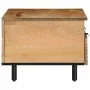 Mesa de centro madera maciza de mango marrón 80x54x40 cm de , Mesas de centro - Ref: Foro24-4017733, Precio: 133,16 €, Descue...