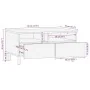 Mesa de centro madera maciza de mango marrón 80x54x40 cm de , Mesas de centro - Ref: Foro24-4017733, Precio: 133,16 €, Descue...