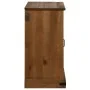 Aparador HALDEN con puerta corredera 80x40x80 cm madera maciza by , Sideboards - Ref: Foro24-4018417, Price: 212,81 €, Discou...