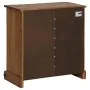 Aparador HALDEN con puerta corredera 80x40x80 cm madera maciza by , Sideboards - Ref: Foro24-4018417, Price: 212,81 €, Discou...