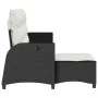 Sofá de jardín reclinable con cojines en forma de L ratán negro by , Outdoor sofas - Ref: Foro24-4108238, Price: 378,89 €, Di...