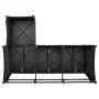 Sofá de jardín reclinable con cojines en forma de L ratán negro by , Outdoor sofas - Ref: Foro24-4108238, Price: 378,89 €, Di...
