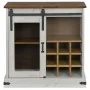 Aparador HALDEN con puerta corredera blanco 80x40x80 cm de , Aparadores - Ref: Foro24-4018422, Precio: 214,55 €, Descuento: %