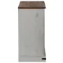 Aparador HALDEN con puerta corredera blanco 80x40x80 cm de , Aparadores - Ref: Foro24-4018422, Precio: 214,55 €, Descuento: %