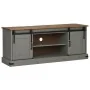 Mueble de TV HALDEN 2 puerta correderas gris 150x40x60 cm by , TV Furniture - Ref: Foro24-4018415, Price: 253,75 €, Discount: %