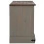 Mueble de TV HALDEN 2 puerta correderas gris 150x40x60 cm by , TV Furniture - Ref: Foro24-4018415, Price: 253,75 €, Discount: %