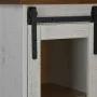 Vinoteca HALDEN con botelleros y puerta corredera blanco pino by , Wine and liquor cabinets - Ref: Foro24-4018434, Price: 357...
