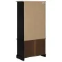 Vinoteca HALDEN con botelleros y puerta corredera negro pino de , Armarios para vino y licores - Ref: Foro24-4018436, Precio:...