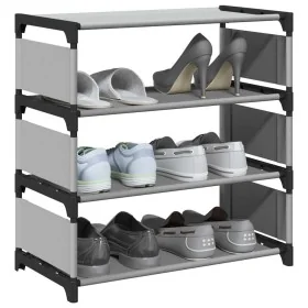 Zapatero 4 niveles gris 54x28x55 cm tejido no tejido de , Zapateros y organizadores de calzado - Ref: Foro24-4100622, Precio:...